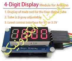 LED 4-Digit Display Module for Arduino