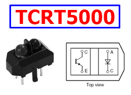 TCRT5000 فرستنده گیرنده IR