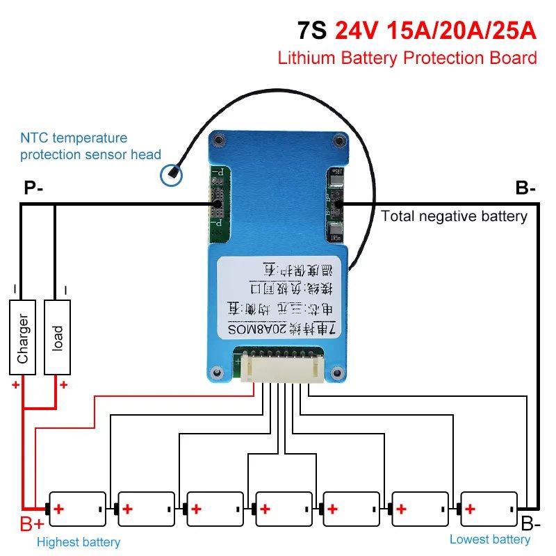 7S 25A BMS 24V
