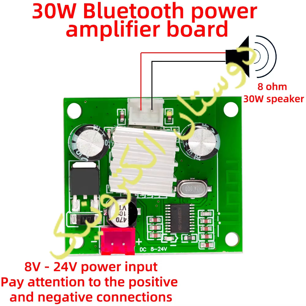 Bluetooth 30W Amplifier آمپلی فایر Bluetooth 30W Amplifier آمپلی فایر