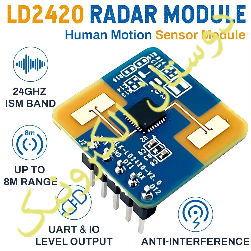 رادار تشخیص انسان HLK-LD2410C