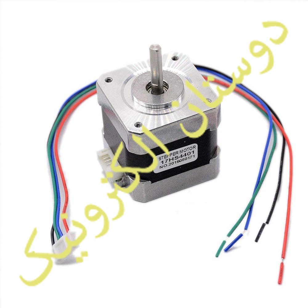 Stepper Motor Nema 17-1.7A 17HS4401-22B موتور Stepper Motor Nema 17-1.7A 17HS4401-22B موتور